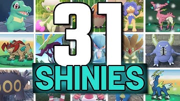 31 Full Odds Shiny Pokemon! - 2025 Shiny Compilation!