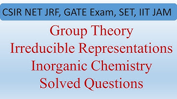 Group Theory How to solve Question ???. irreducible representation, Point Group.