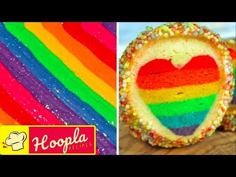 Yummy Desserts   Rainbow Treats   Hoopla Recipes