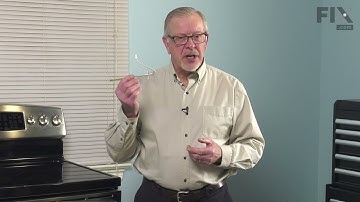 GE Range Repair - How to Replace the Oven Sensor