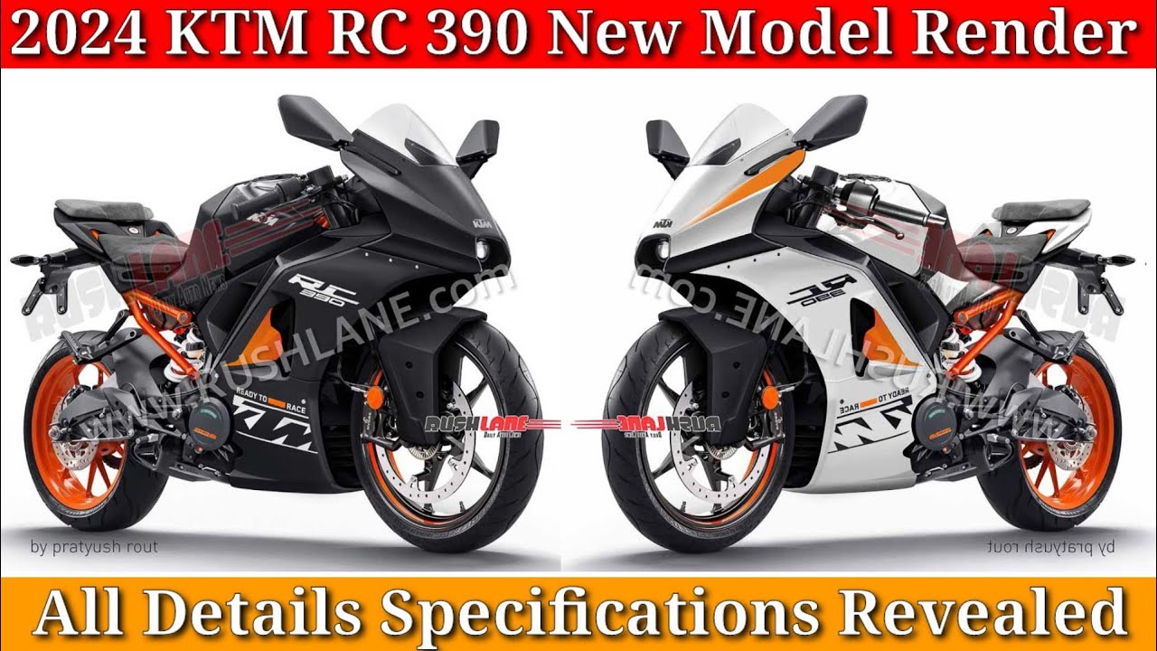 KTM RC 390 New Model 2024 KTM RC 390 2024 RC 390 2024 2024 KTM RC