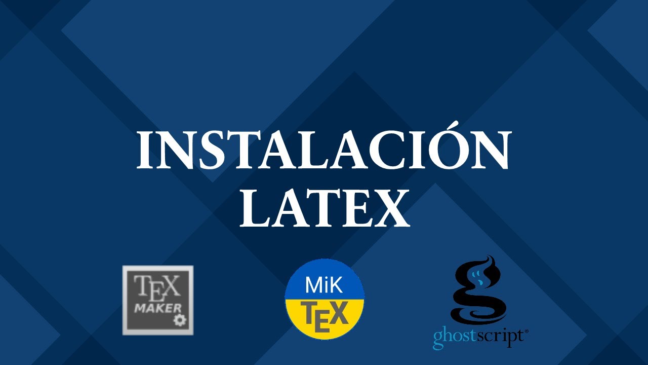 [PASO A PASO] Instalación de LATEX - YouTube