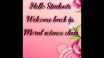 Class-3, Subject-Moral Science,Video no-5, Part-3,Unit-2 (Have Good Friends), By: Mrs.Shweta Sharma.