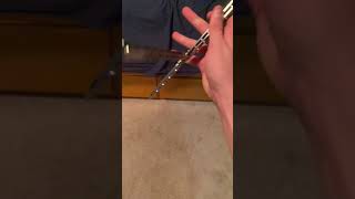 reverse quickdraw #balisong #balisongtricks #butterfly #butterflyknife #beginners #quickdraw