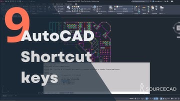 9 AutoCAD shortcut keys you didn
