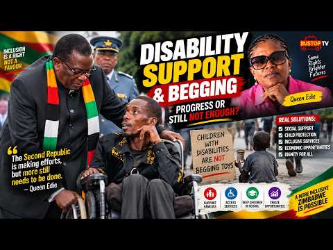 THE 2ND REPUBLIC IS DOING WELL FOR PEOPLE WITH DISABILITIES” 👩🏾‍🦯🇿🇼 | BUT WHAT ABOUT BEGGING?