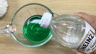 I Poured Vinegar Into The Dish Detergent! The Effect Is Shocking!