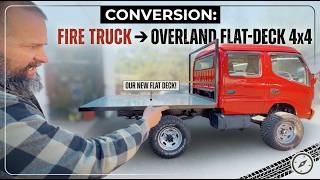How We Built a 4x4 Overland Flatbed Truck - EP 3