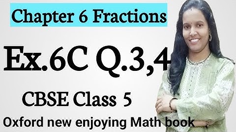 Ascending and descending order of Fractions|CBSE Class-5 math