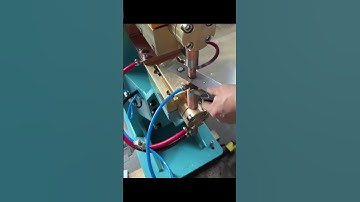 Medium frequency spot welding machine welding screws