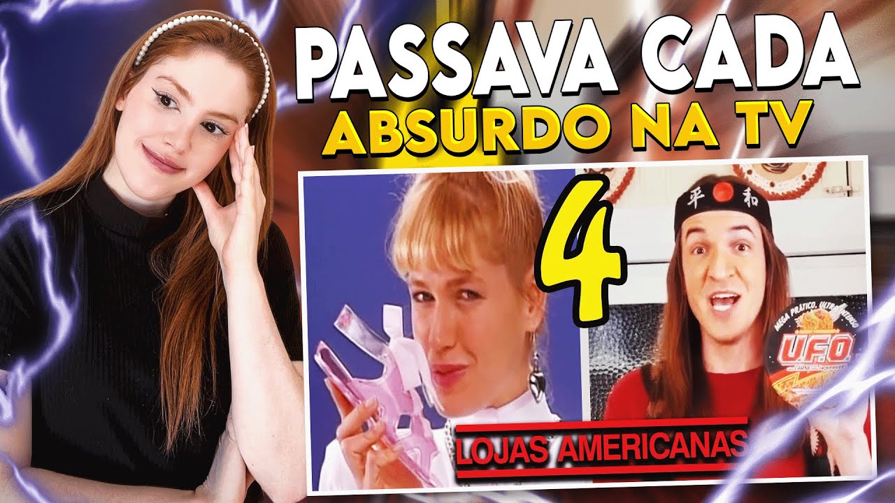 REACT: As PIORES Propagandas e Comerciais da TV! PARTE 4 - Fala de Tudo | cortes da carolbalds