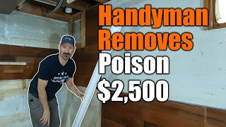 Handyman Removes Poison From Their Home | $2,500 | THE HANDYMAN |