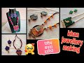 Khan fabric jewellery makingdiy fabric jewellerykhansaree jewellery makinghandmade khanjewellery