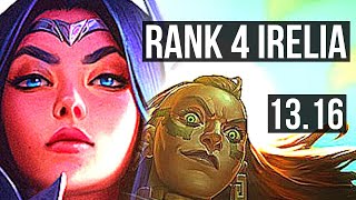 IRELIA vs ILLAOI (TOP) | Rank 4 Irelia, 3.0M mastery, 1600+ games, 7/1/1 | EUW Challenger | 13.16