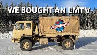 We Bought a Military Truck! 1997 Stewart & Stevenson LMTV M1078