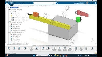 Tutorial 32 Sub Mechanisms in an Assembly 3DEXPERIENCE R2025 Kinematics Scenario Nader G Zamani