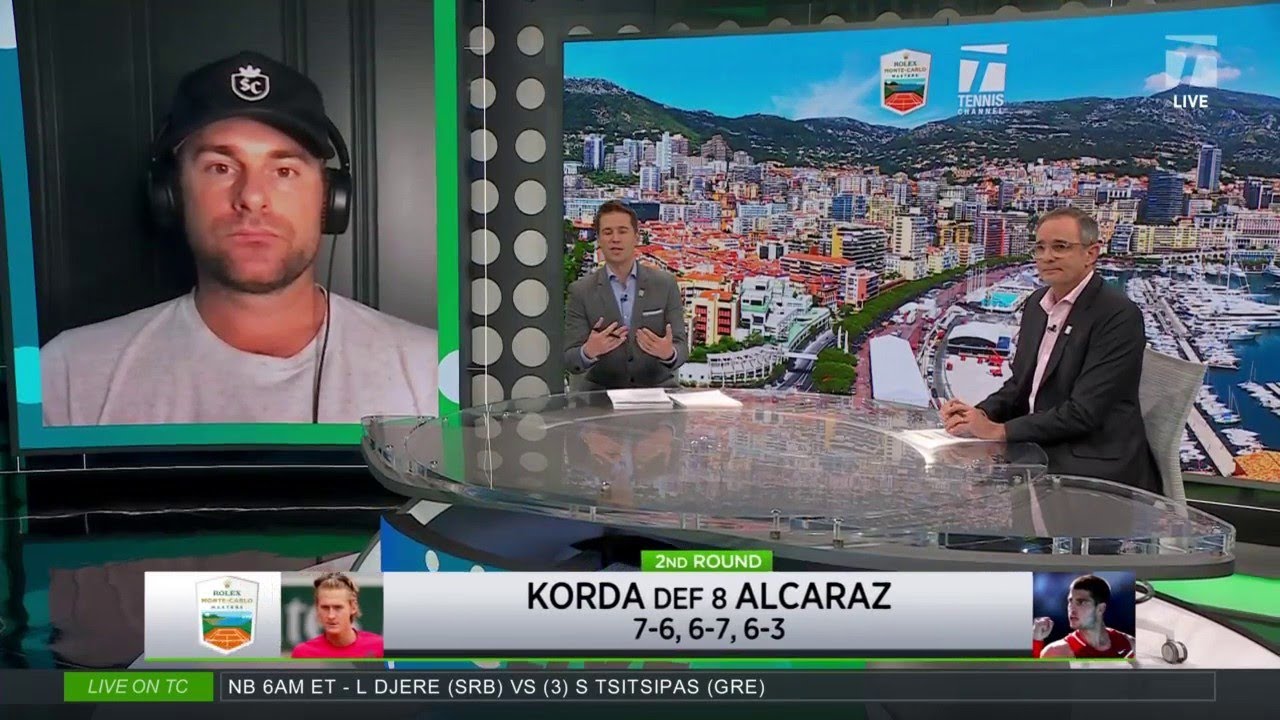 Tennis Channel Live Korda Defeats Alcaraz in Monte Carlo