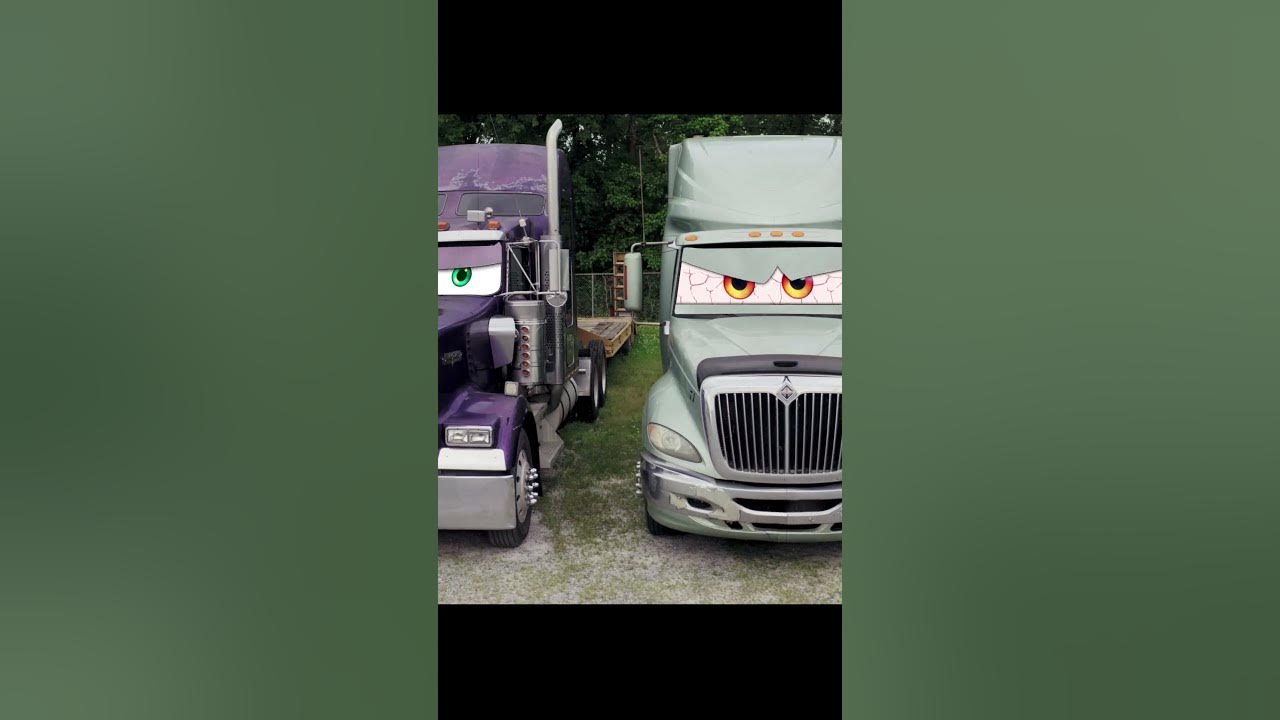 Trucks 😡 #short #car #cars #pixar #vfx  #truck #fun