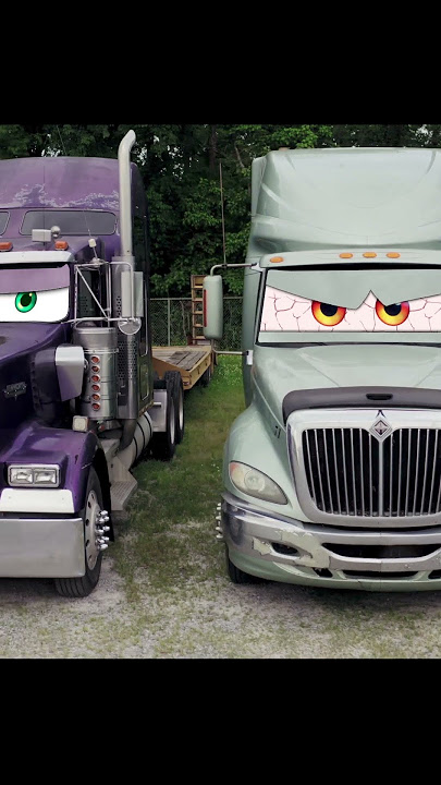 Trucks 😡 #short #car #cars #pixar #vfx  #truck #fun