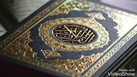 سوره القدر بصوت الشيخ ادريس ابكر