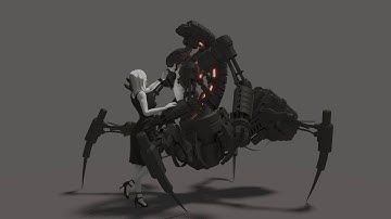 Composition of Organic and Hard-Surface models in ZBrush