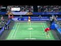 MS R16 - HUANG C. vs Rajiv Ouseph - 2014 Commonwealth Games badminton