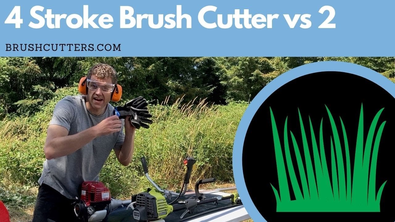 4 Stroke Brush Cutter Vs 2 Stroke - The Most Important Difference