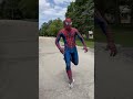 Sprinting in different costumes.