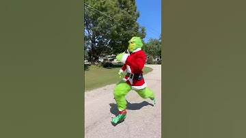 Sprinting in different costumes.