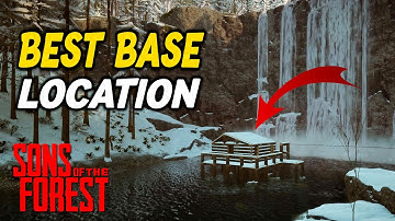 The Best And Safest Base Location In Sons Of The Forest | The Forest 2 Base Location