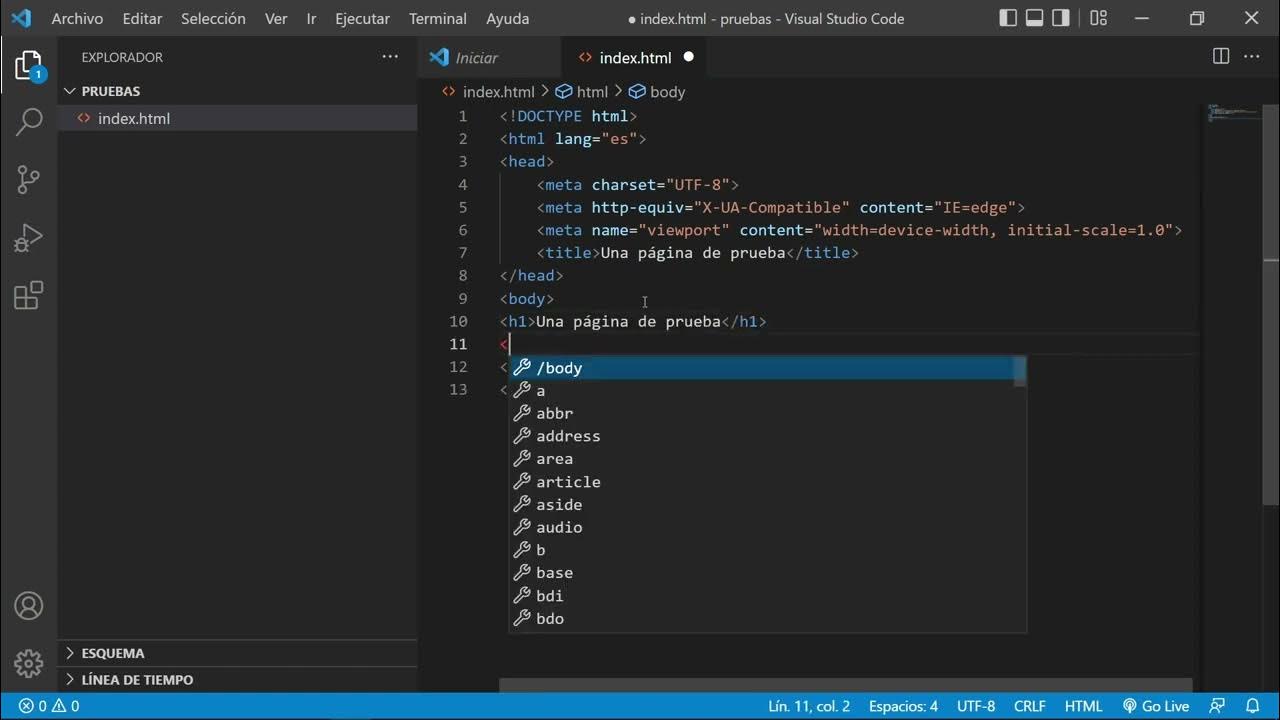Primeros pasos con Visual Studio Code - YouTube