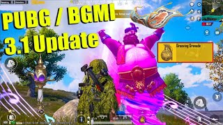 BGMI NEW UPDATE | how to survive in new update 3.1 #new update 3.1 #bgmi new update