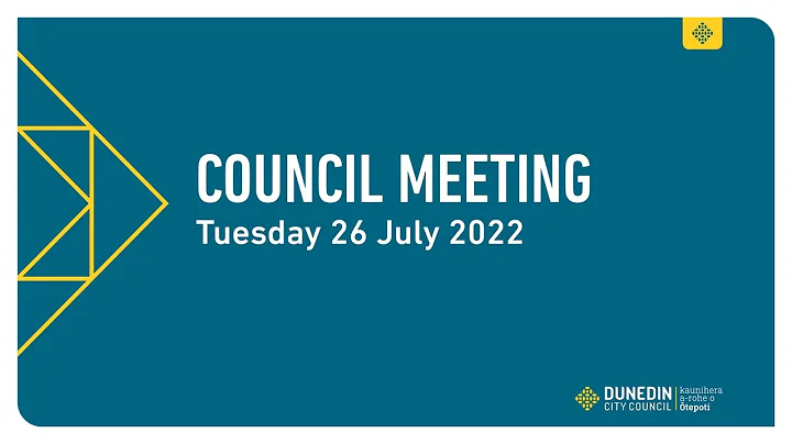 Council Meeting - 26 July 2022