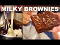 Condensed milk and browned butter brownies