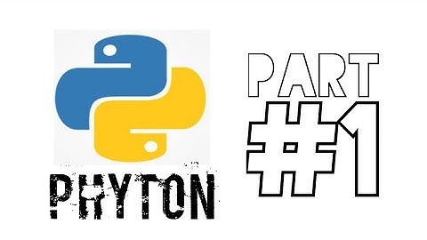 Video Python #1