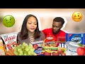 My boyfriend tries my WEIRD AND NASTY pregnancy cravings !