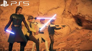 Star Wars Battlefront 2 - Heroes VS Villains | Anakin Skywalker | PS5 Gameplay | Insane Comeback |