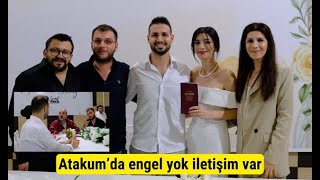 İşitme Engelli İsmail Aydemir Ve Merve Çelik Çiftine Nikahta Tercümanlık Desteği
