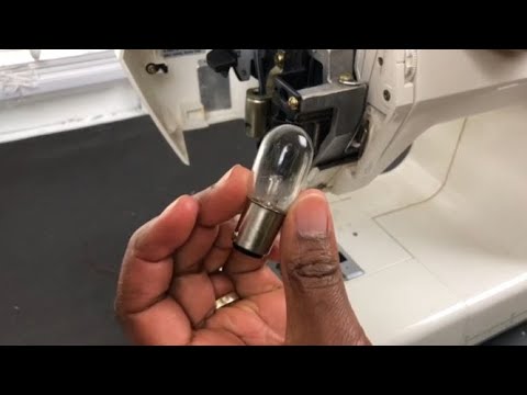How to Change a Sewing Machine Light Bulb