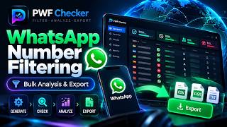 WhatsApp Number Filtering | PWF Checker screenshot 4