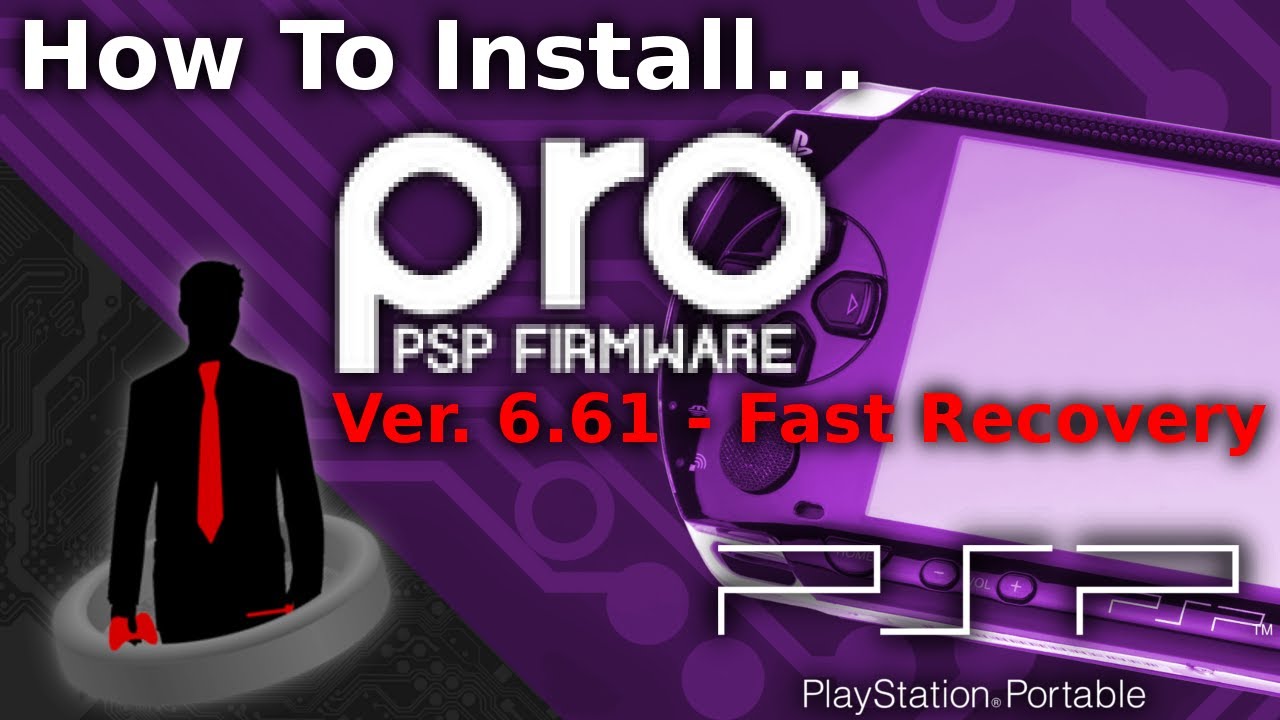 Install Pro C2 Custom Firmware 6 61 Fast Recovery Mod The Psp Youtube