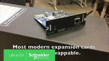 Installing APC Network Management Card or SmartSlot Card into Smart-UPS | Schneider Electric