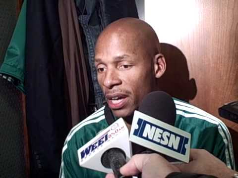 Nov 3 2010 - Ray Allen KG trash talking.AVI