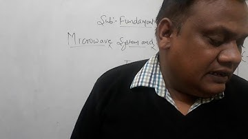 MICROWAVE AND SATELLITE COMMUNICATIONS