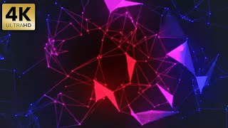 Royalty Free Template Crazy Line Animation DJ / VJ Background