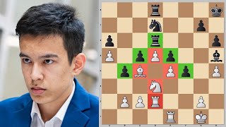 Нодирбек Абдусатторов - Рустам Касымджанов | Ташкент 2023 (2 тур) |  Шахматы