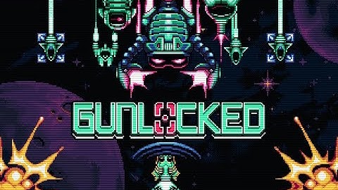 GUNLOCKED IS A FUSION OF GRADIUS & VAMPIRE SURVIVORS! | Action Roguelite | Bullet Heaven