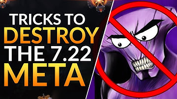 How to HARD COUNTER the Top 5 META Heroes in 7.22 - Best Tips to Win in Ranked | Dota 2 Pro Guide