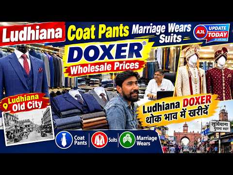 देश विदेश में मशहूर DOXER | Coat Pent | Quality Winter Garments | Ludhiana Wholesale Hosiery Markets