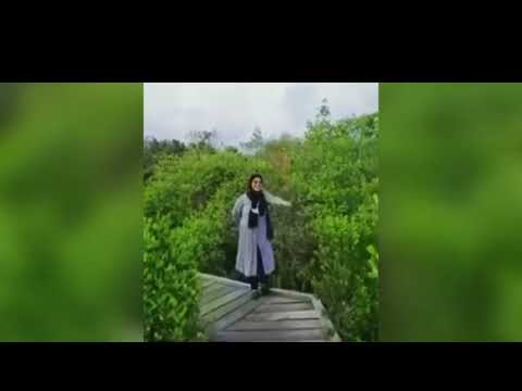 viral kerudung hitam cantik ,lagi buat konten